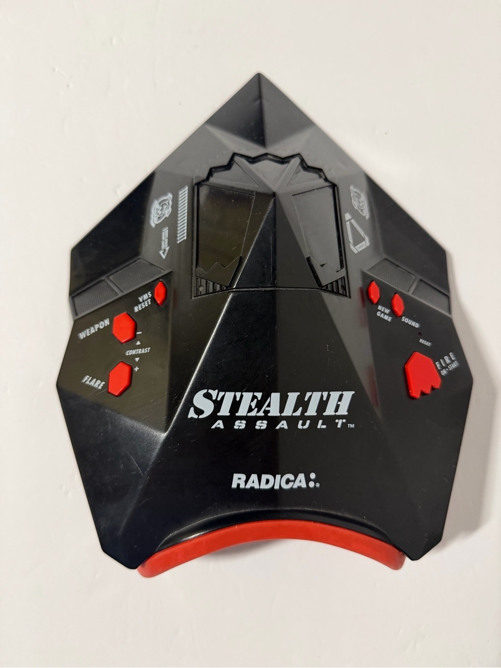 VTG '98 Radica STEALTH ASSAULT Electronic Handheld Game Tested, Works